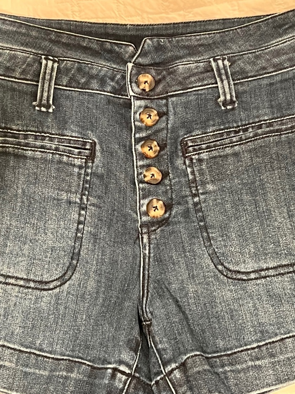 Anthropologie Pilcro and the Letterpress Denim Shorts, Sz 27